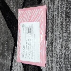THE PAMPERED CHEF PINK ZEBRA COUPON REWARDS GROCERIES LIST GIFT CARDS HOLDER